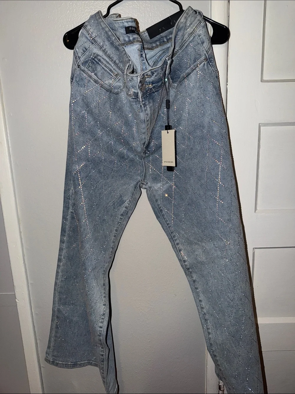 Sparkle Light Wash  Jeans